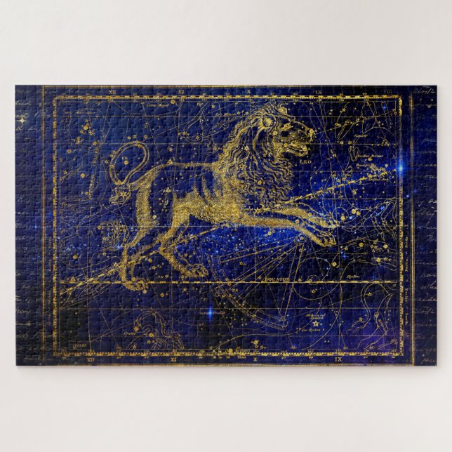 leo the lion constellation puzzle (Horizontal)