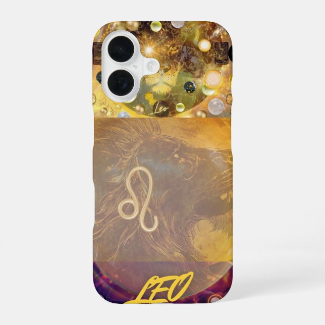 Leo the Lion iPhone 15 case (Back)