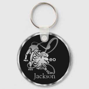 Leo ♌ the Lion - Zodiac Sign Key Ring