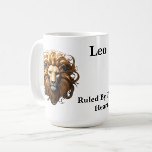 Leo The Lion: Zodiac's Fiery Birth Sign Coffee Mug