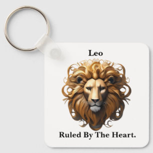 Leo The Lion: Zodiac's Fiery Birth Sign Key Ring