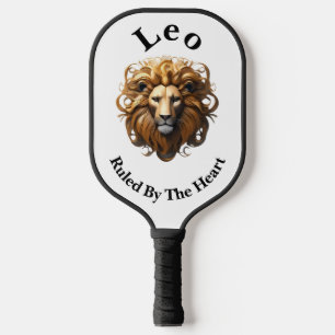 Leo The Lion: Zodiac's Fiery Birth Sign Pickleball Paddle