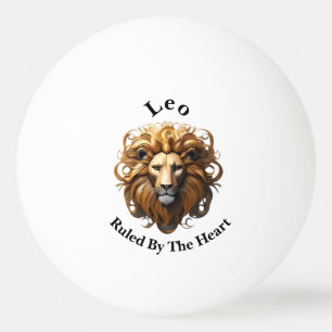 Leo The Lion: Zodiac's Fiery Birth Sign Ping Pong Ball