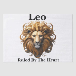 Leo The Lion: Zodiac's Fiery Birth Sign Tissue Paper