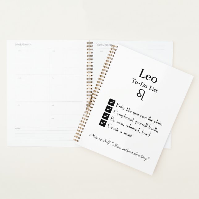 Leo – To-Do List Planner (Display)