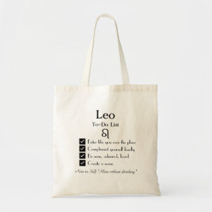 Leo – To-Do List Tote Bag