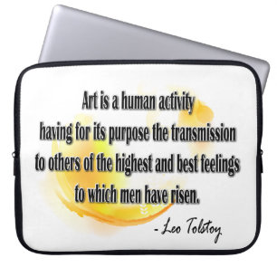 Leo Tolstoy Laptop Sleeve