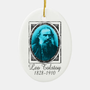 Leo Tolstoy Ornament