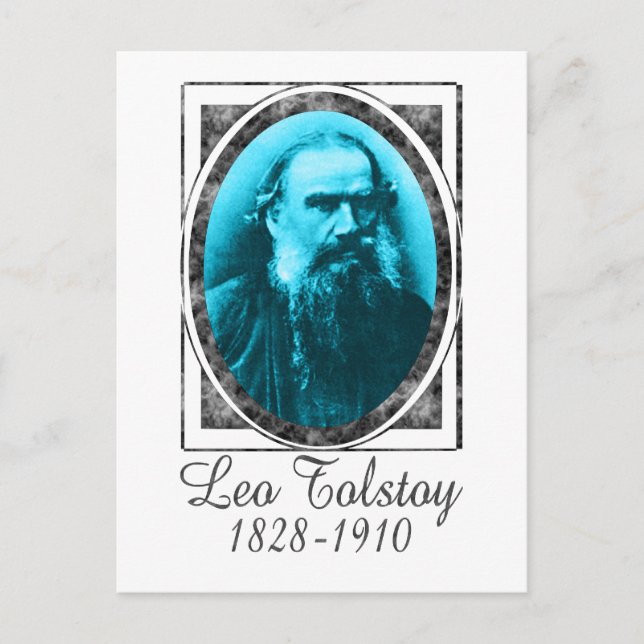 Leo Tolstoy Postcard (Front)
