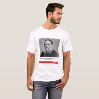 Leo Tolstoy Quote T-Shirt