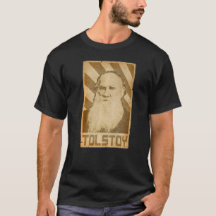 Leo Tolstoy Retro Propaganda  1 T-Shirt