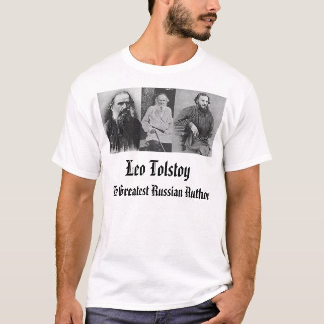 Leo Tolstoy T-Shirt (Front)