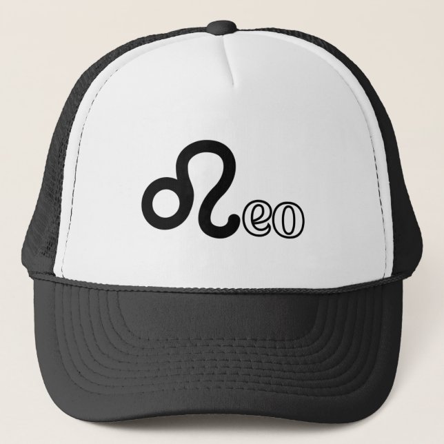 Leo Trucker Hat (Front)