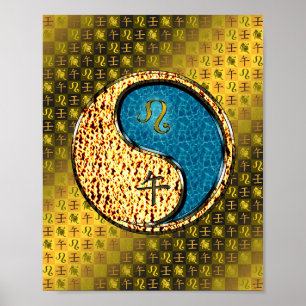 Leo & Water Horse Poster