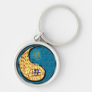 Leo & Water Ox Key Ring