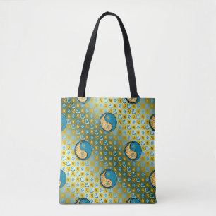 Leo & Water Snake Tote Bag