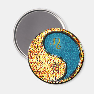 Leo & Water Tiger Magnet