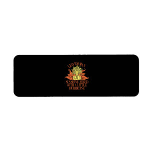 Leo Woman Zodiac Sign July August Birthday Return Address Label