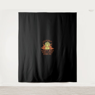 Leo Woman Zodiac Sign July August Birthday Tapestry
