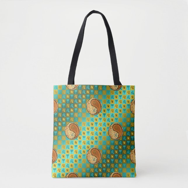 Leo & Wood Dog Tote Bag (Front)