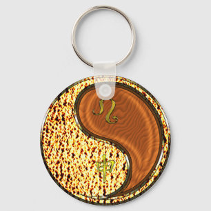 Leo & Wood Monkey Key Ring