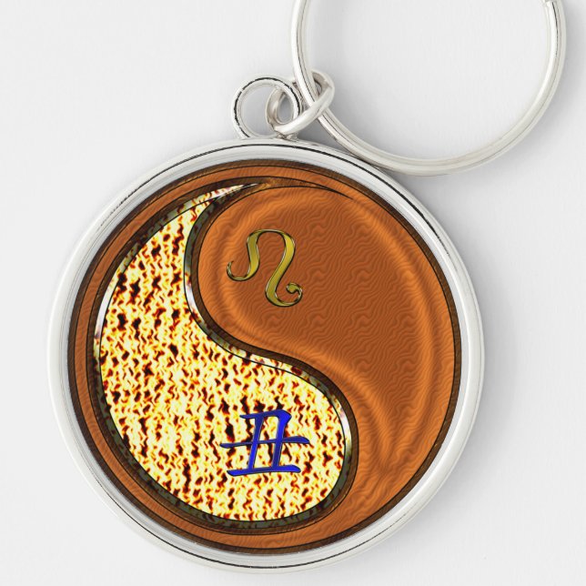 Leo & Wood Ox Key Ring (Front)