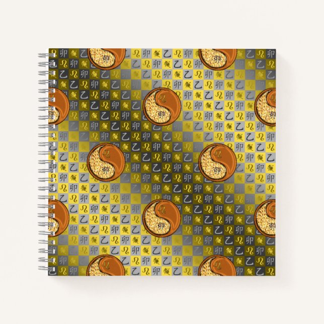 Leo & Wood Rabbit Notebook (Front)