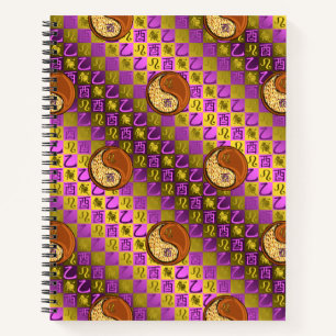 Leo & Wood Rooster Notebook