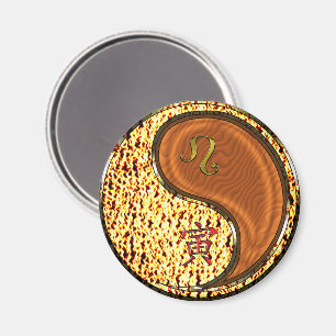 Leo & Wood Tiger Magnet