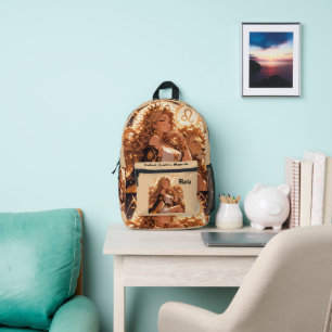 Leo Zodiac Backpack Personalized Astrology Gift