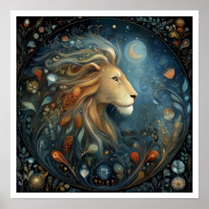 Leo Zodiac Birth Sign Astrology Celestial