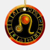 LEO ZODIAC BIRTHDAY JEWEL YELLOW TOPAZ Gold