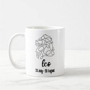 Leo, Zodiac Coffee Mug
