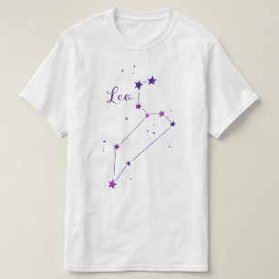 Leo Zodiac Constellation T-shirt