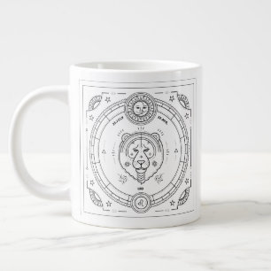 Leo Zodiac Custom Birthday Mug
