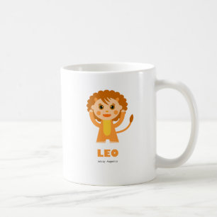 Leo Zodiac for Kids Coffee Mug