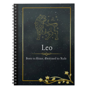 Leo Zodiac Gift – Astrology Journal for Leo Lovers