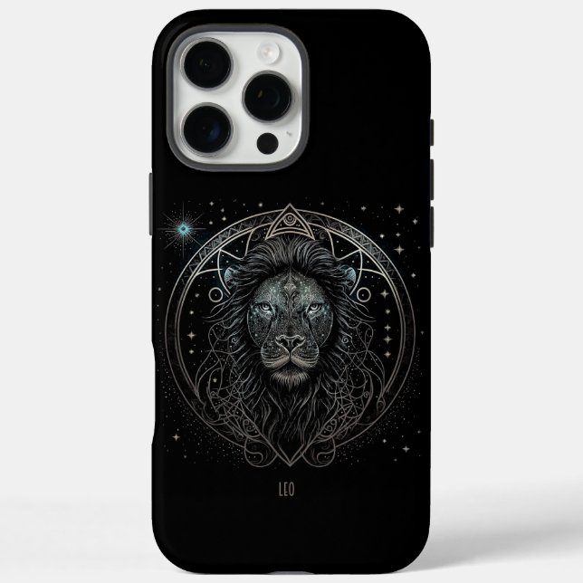 Leo Zodiac Horoscope Case-Mate iPhone Case (Back)