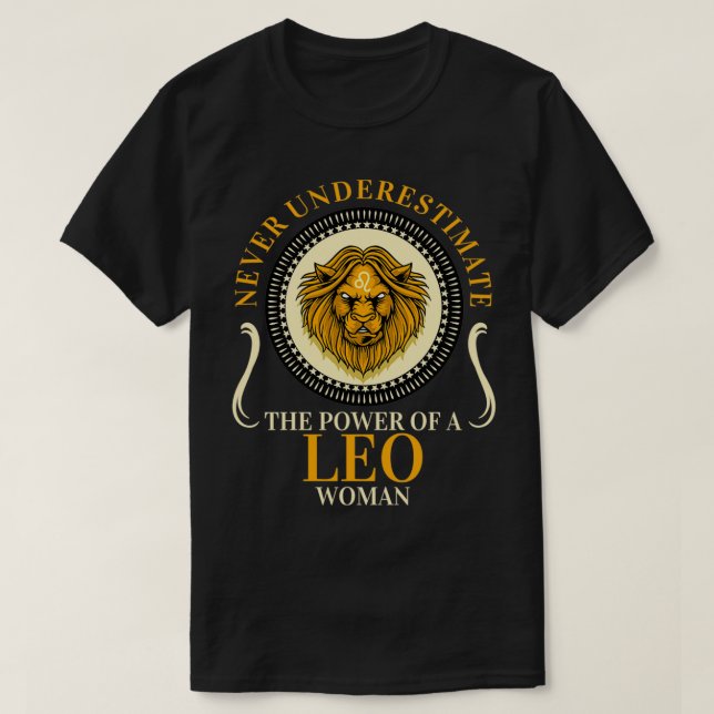 Leo Zodiac Horoscope Funny Astrology Pullover  (Design Front)