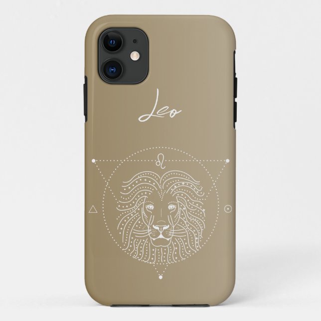 Leo zodiac horoscope star sign gradient Case-Mate iPhone case (Back)