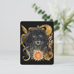 Leo Zodiac Invitation