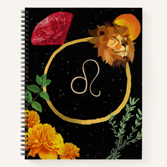 Leo Zodiac Journal (Front)