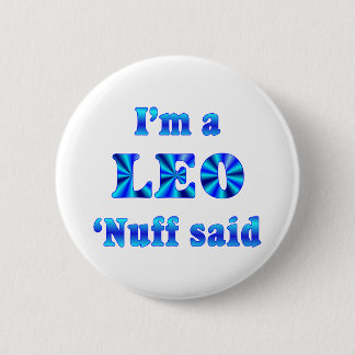 Leo Zodiac Sign 6 Cm Round Badge