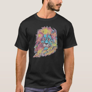 Leo Zodiac Sign Animal Lion Head Zodiac Leo T-Shirt