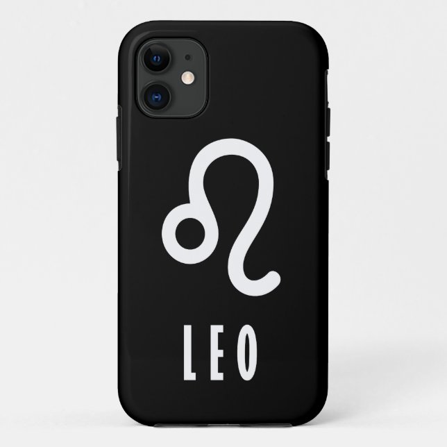 Leo zodiac sign Case-Mate iPhone case (Back)