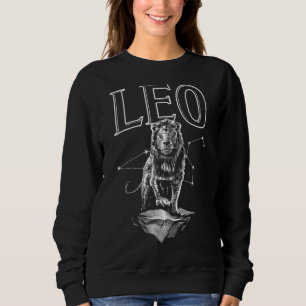 Leo Zodiac Sign Constellation Astrology Horoscope  Sweatshirt