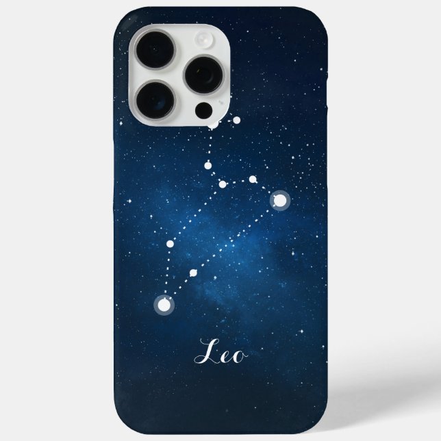 Leo Zodiac Sign Constellation Case-Mate iPhone Case (Back)