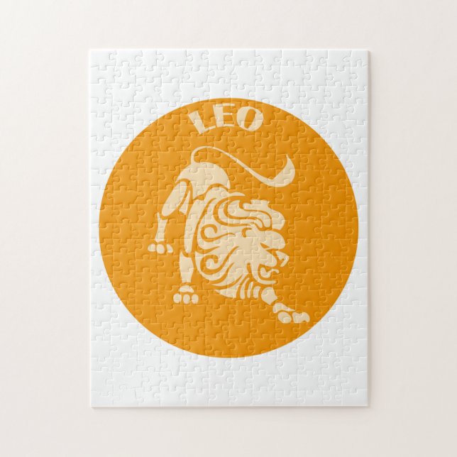 Leo, Zodiac Sign, Horoscope, Astrology Jigsaw Puzzle (Vertical)