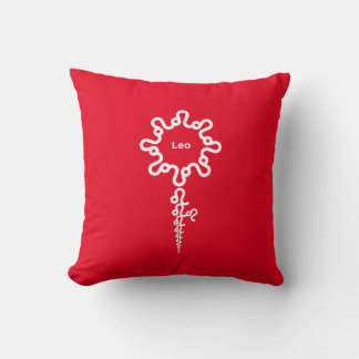 Leo Zodiac Sign Pillow