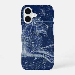Leo Zodiac Sign Vintage Illustration iPhone 16 Case